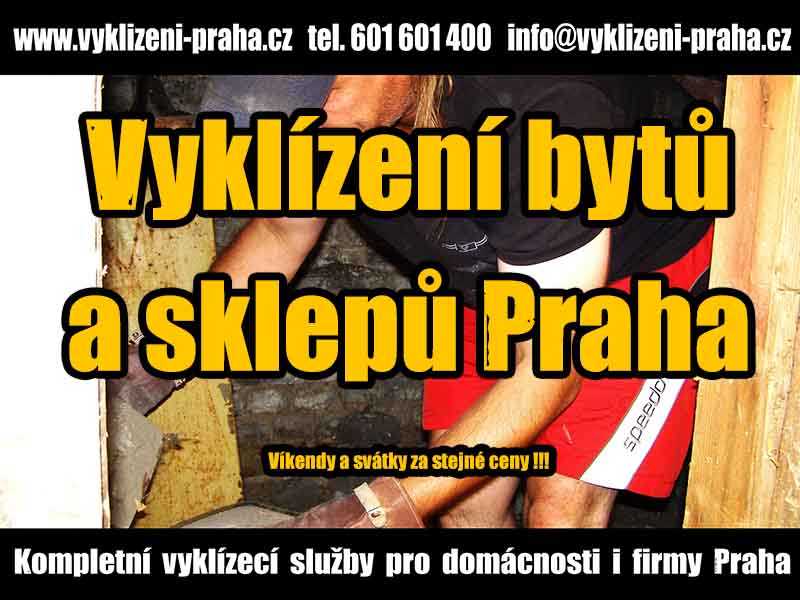 Vyklízení Praha - vyklízení bytů a sklepů Praha