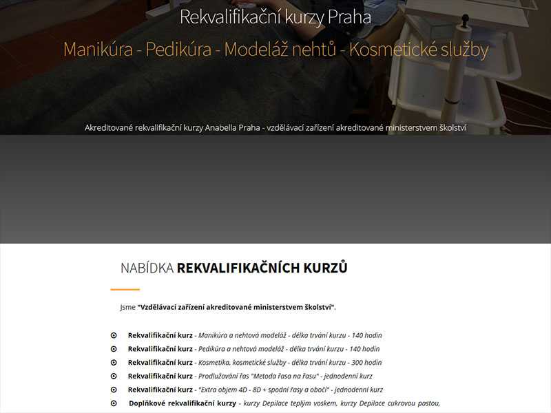 Rekvalifikační kurzy Praha - Manikúra, Pedikúra