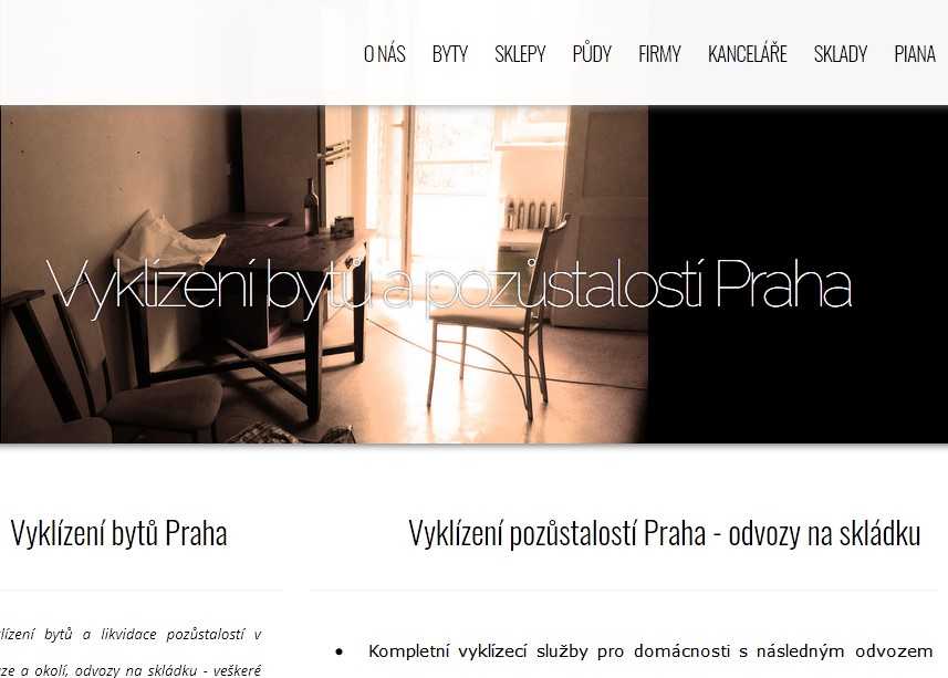 Vyklízení kancelářského nábytku a zařízení Praha