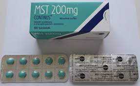 MST morfin sulfát 200 mg a Oxycontin 80 mg