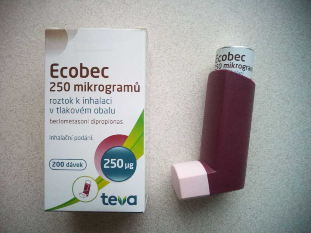 Ecobec 250 mikrogramů (inhalátor) – 200 dávek
