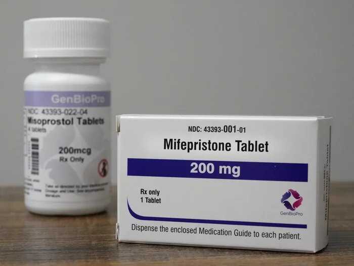 potratové pilulky, mifepriston a misoprostol