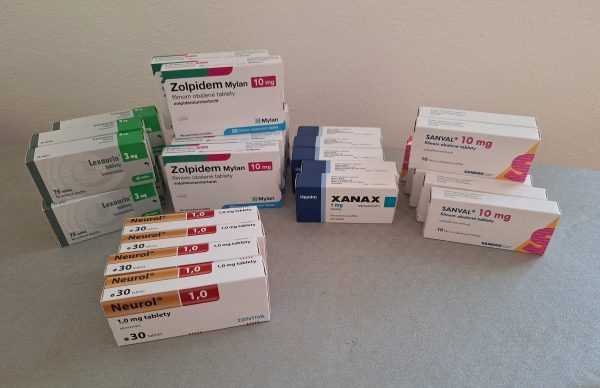 Fro.ntin 1mg, Ro-hypnol, neu-rol 1mg,Rit-alin 10mg