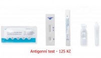 Antigenní testy skladem cena 125 Kč